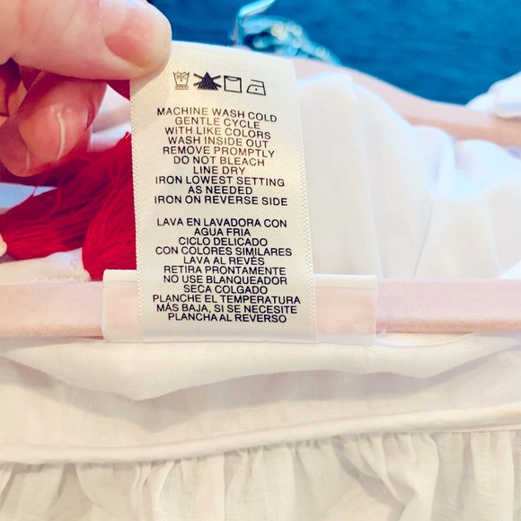 NEW Dillards Bonnie Jean Aleah Dress Dip Dyed Tie Tassel Straps Size 7 - Picture 12 of 12